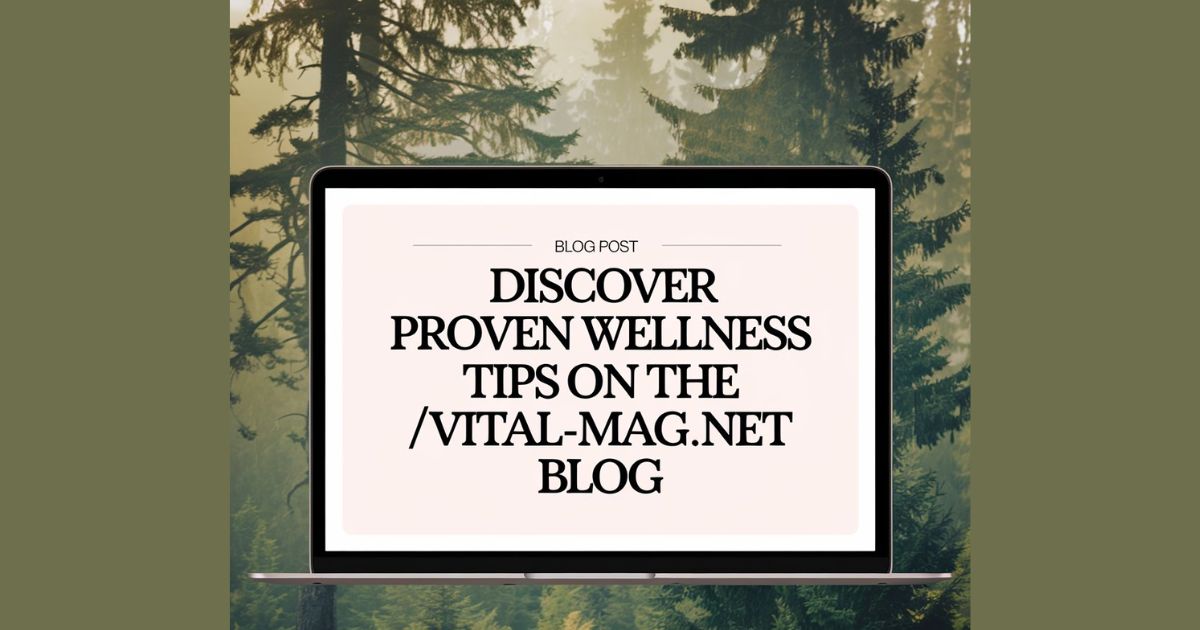 Discover Proven Wellness Tips on the //vital-mag.net Blog